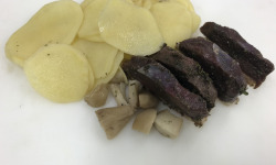 A la Truffe du Périgord - Terrine de magret de canard aux pommes de terre et aux cèpes