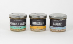 La Chikolodenn - Rillettes : Sardine, Maquereau, Berniques & Couteaux