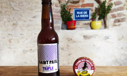 Ferme des Chèvres Brasseuses - Bière SAINT PAUL Triple - Pale Ale - Bouteille 33cl