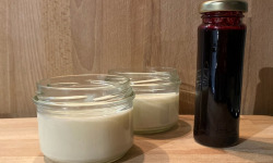 Le Jardin des Gallines - Panna-Cotta et son coulis de Mûres bio