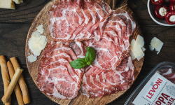 Maison BAYLE   -                                                                                                                                       Champions du Monde de boucherie 2016 - Coppa affinée Stagionata - 80g Sans gluten sans lactose