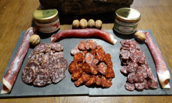 La Ferme du Pouzet - Panier Apéro : assortiment de charcuterie bio 6 personnes