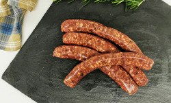 Bisons d'Auvergne - [SURGELE] Merguez de bison - lot de 4