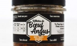 Des Hommes et des Boeufs - Rillettes de boeuf Angus aux figues séchées - 90 g