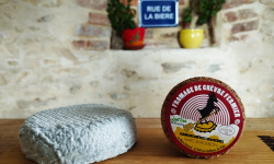 Ferme des Chèvres Brasseuses - Fromage de chèvre - PALET CENDRéE au lait cru