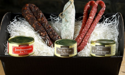 Charcuterie Commenges - Coffret Cadeau : Assortiment Charcuterie pour l'apéro