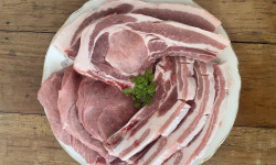 Aymonier Viandes - Colis longe de porc découpée 8kg