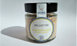 Saumon de France - Rillettes de Saumon de France fumé et citron confit