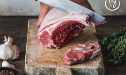 Maison BAYLE   -                                                                                                                                       Champions du Monde de boucherie 2016 - Côte d'Agneau Première - 400g