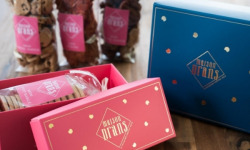 Biscuiterie Maison Drans - Coffret Petite Attention de Croq'amour à la Vanille - 100 g