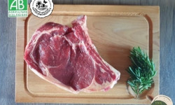 GAEC Côte Pardin - [SURGELE] 1 kg Côte de Bœuf maturée BIO Race Aubrac