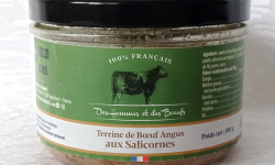 Des Hommes et des Boeufs - Terrine de Bœuf Angus aux salicornes - 180 g