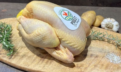 Charcuterie Commenges - 1 Poulet Entier Fermier BIO - 1.8kg