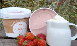 O Maribelle - Crème glacée Fraise BIO 500 ml