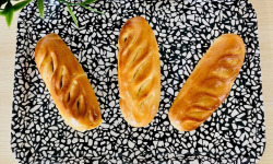 Le Pain d'Hervé - Lot de 3 petits pains briochés au chocolat