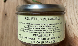 Ferme ALLAIN - Rillettes de canard nature