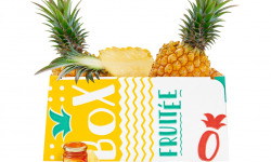 La Box Fruitée -  Fruits de la Réunion - Box Queen Victoria - 3 Ananas et 1 Confiture