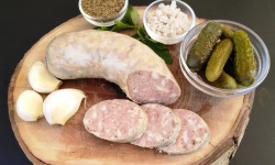 Mas de Monille - Saucisson à l'ail 220g - Porc noir gascon