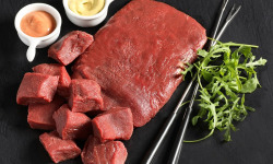 Bisons d'Auvergne - Pièce à fondue de bison - 500g