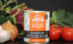 Fontalbat Mazars - cassoulet aux manchons de canard et à la saucisse de toulouse