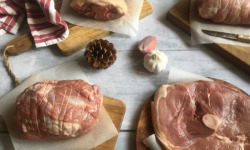 Ferme de Pleinefage - Colis morceaux de porc à mijoter : rouelle, jarret, rôtis