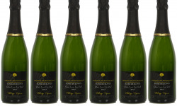 Domaine Tupinier Philippe - 6 Bouteilles De Crémant De Bourgogne Blanc De Blancs