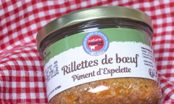 Nature et Régions - Rillettes de Boeuf Charolais aux Piments d'Espelette