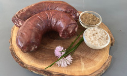 Mas de Monille - Boudin Noir à la viande 400g - Porc noir gascon