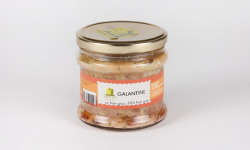 Maison Tête - Galantine au foie gras. 30% de foie gras - 180G