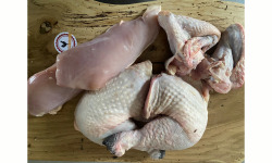 Ferme ALLAIN - Coq fermier 2,4 kg découpé