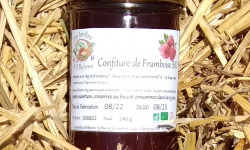 Les Jardins d'Abylone - BIO - Confiture de framboises bio