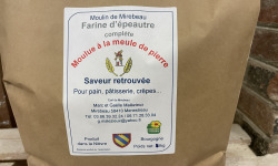 Moulin de Mirebeau - Farine d’épeautre complète moulue à la meule de pierre 5kg