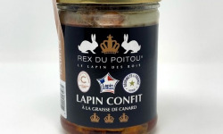 Eleveurs d'Orylag - REX DU POITOU - Confit de Lapin ( Râbles )