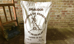 Moulins de Versailles - Farine Gruaudor T55 - 25 Kg