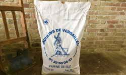 Moulins de Versailles - Farine De Blé T55 Boulangère Corde Bleue - 25kg