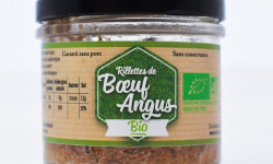 Des Hommes et des Boeufs - Rillettes de boeuf Angus BIO - 90 g