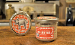 Charcuterie Mannei - Rillettes Fermières au Porc Noir Nustrale