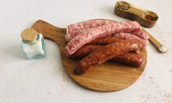 Hippolyte - [SURGELÉ] Le Charcutier, 2 lots de 4 saucisses à griller de cheval et 2 lots de 4 merguez de cheval