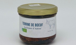 La Ferme d’Autrac - Terrine de Bœuf BIO 180gr, 100% bœuf