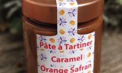 Safran des Volcans - Pâte à tartiner Caramel Orange Safran 220g