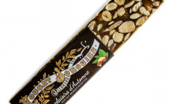 Maison Jonquier - Plaisirs d'Automne - Nougat Noir Amandes/Noisettes - 100g