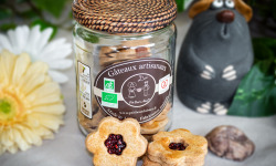 P'tit Bout d'Alsace - Sablés "Linzer" Alsaciens BIO - 125g