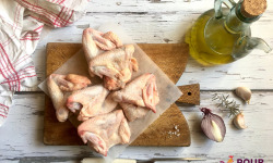 Les poulets de la Marquise - [surgelé] Ailes de poulet fermier bio "120 à 150 jours d'élevage" 1kg