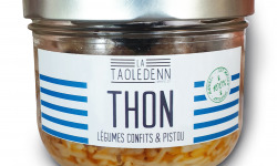 La Chikolodenn - Thon Aux Légumes Confits Au Pistou Sur Un Lit De Riz, Plat Individuel 280g