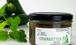 Sept Collines - Courgettes Grillées à la Menthe - 200 g