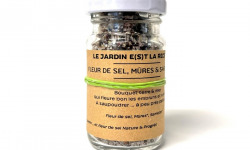 LE JARDIN E(S)T LA RECETTE - Fleur de sel Mûres & Sarriette