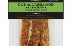 Etablissements JC David - Dos de Cabillaud MSC fumé à chaud  aux épices italiennes - 150g