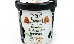 Les Glaces du Semnon - La Mémère - Glace au caramel beurre salé bio 500ml X8