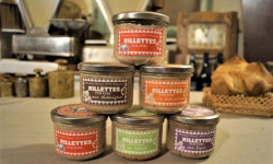 Charcuterie Mannei - Assortiment de 5 Rillettes Fermières au Porc Noir Nustrale + 1 Offerte