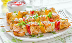 Maison Marechal - Brochette De Poulet Tomate Basilic